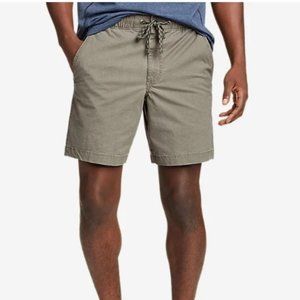 Eddie Bauer Drawstring Shorts - Olive/Spring - Large